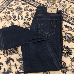 True religion Cora High Rise Straight Crop size 27